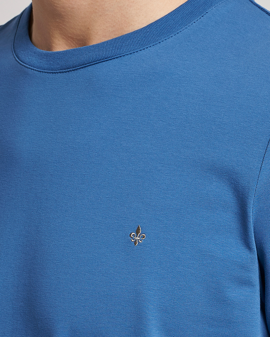 Men | T-Shirts | Morris | James Cotton T-Shirt Blue