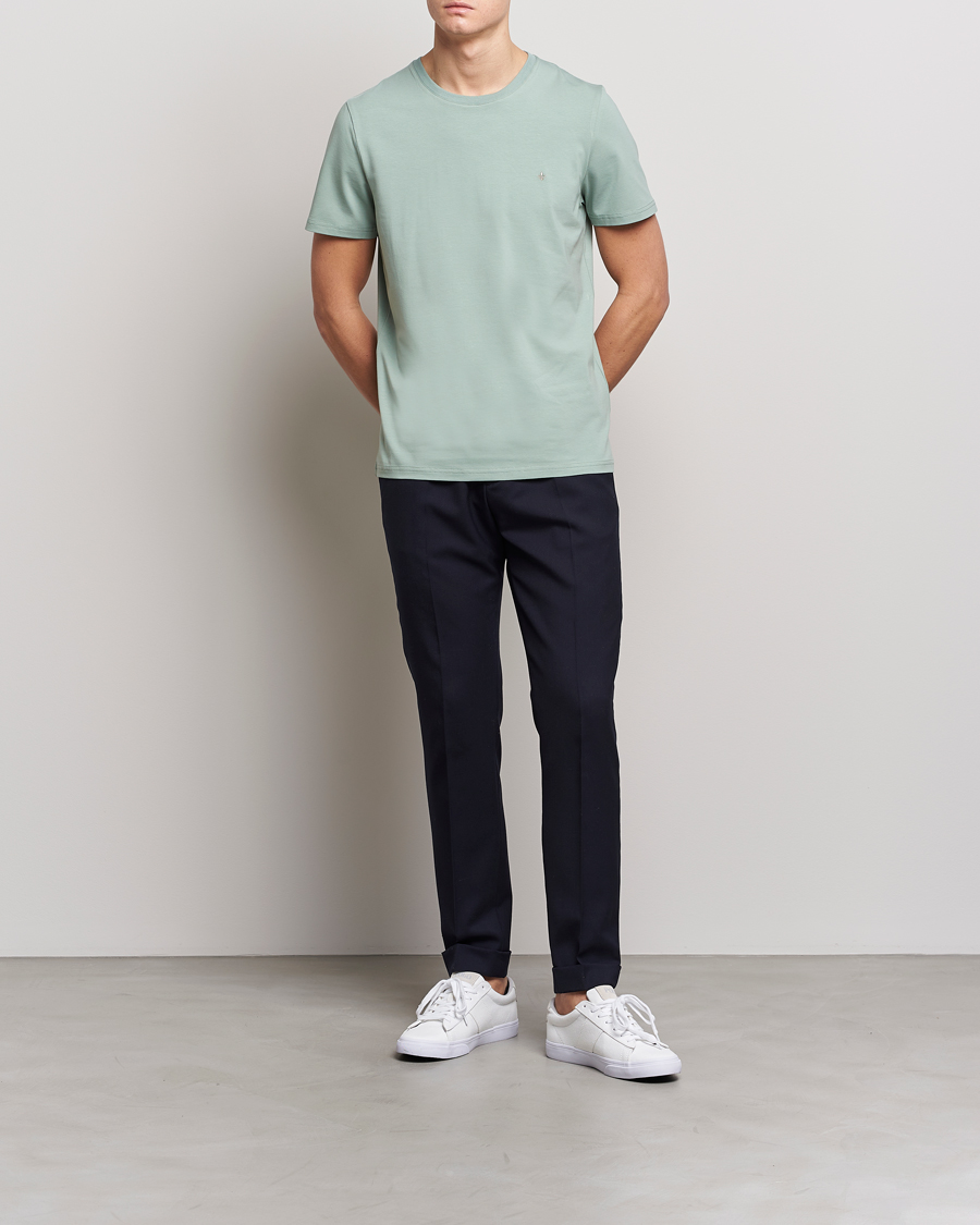 Men | T-Shirts | Morris | James Cotton T-Shirt Green