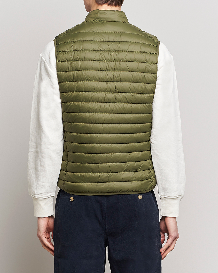 Men | Gilets | Save The Duck | Adamus Lightweight Padded Vest Dusty Olive