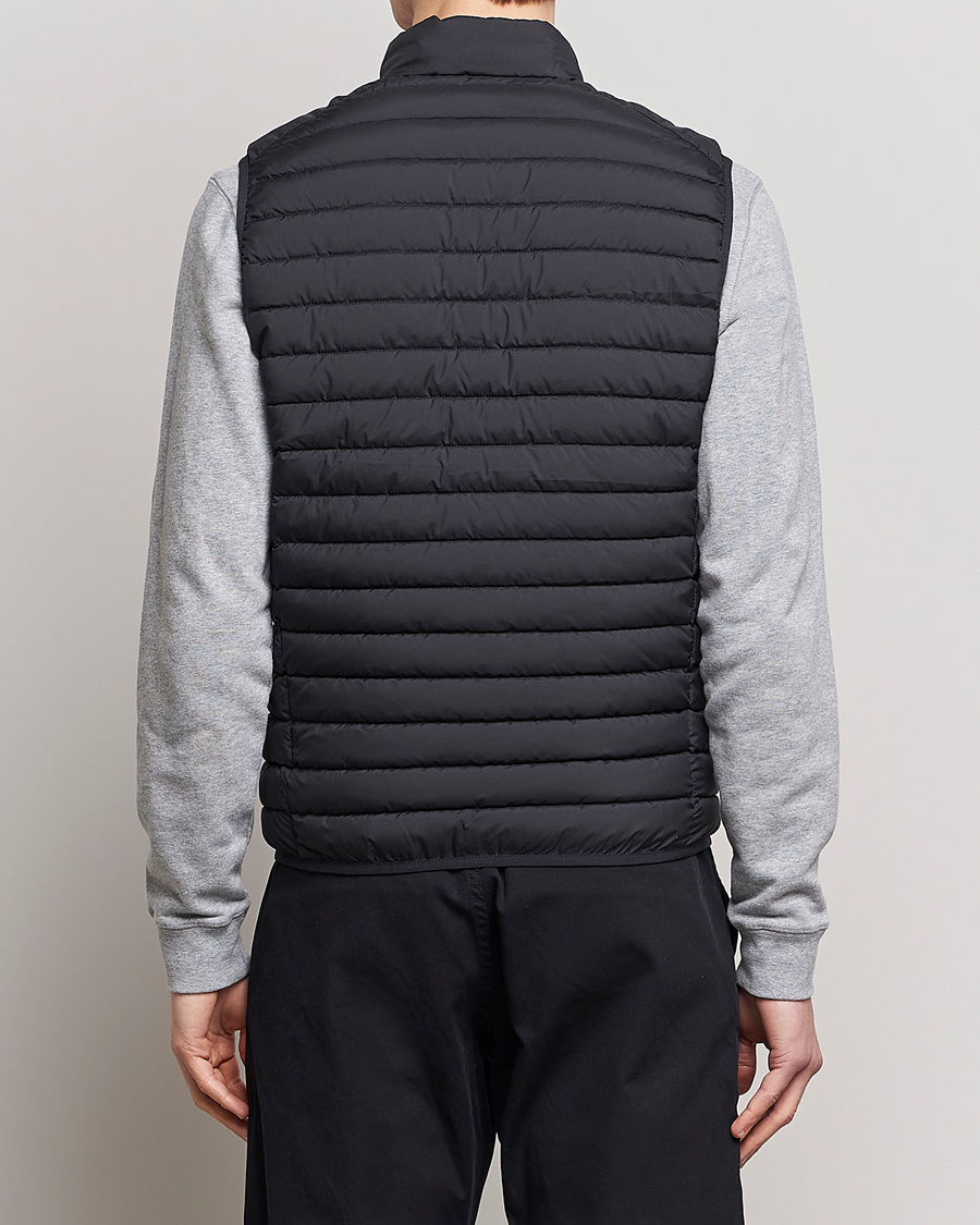 Men | Coats & Jackets | Save The Duck | Leonard Lightweight Matt Padded Vest Black