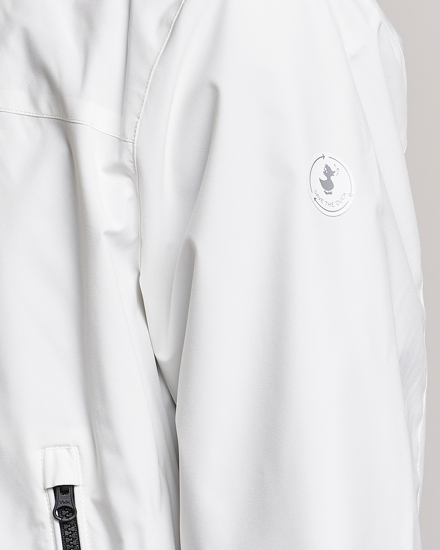Men | Coats & Jackets | Save The Duck | Finlay Waterproof Jacket Off White