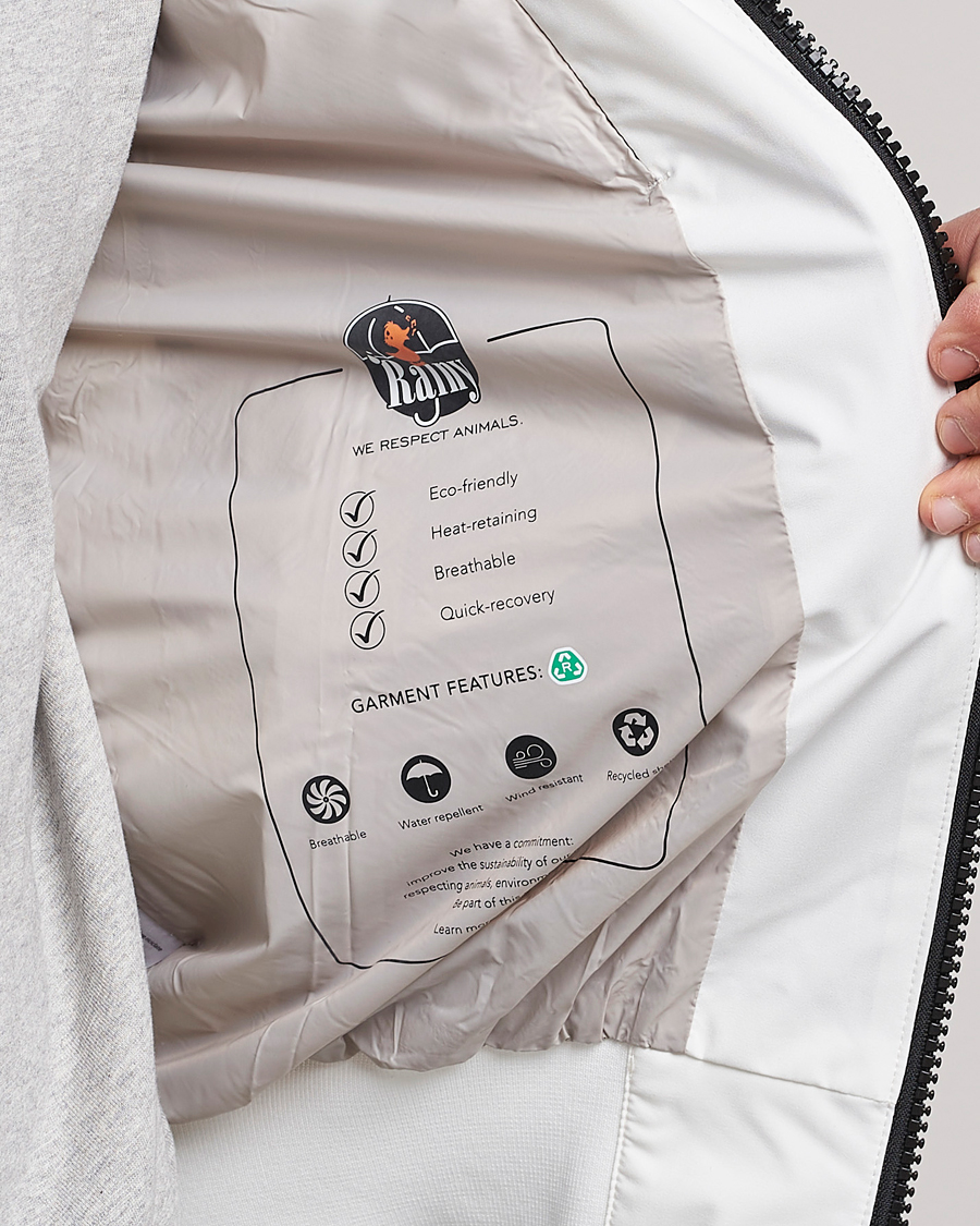 Men | Coats & Jackets | Save The Duck | Finlay Waterproof Jacket Off White