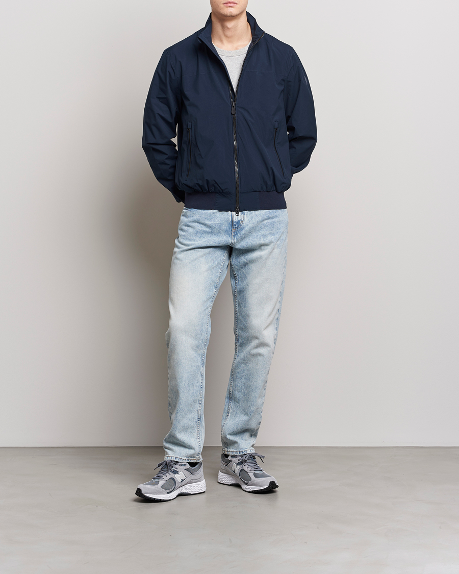 Men | Coats & Jackets | Save The Duck | Finlay Waterproof Jacket Blue Black