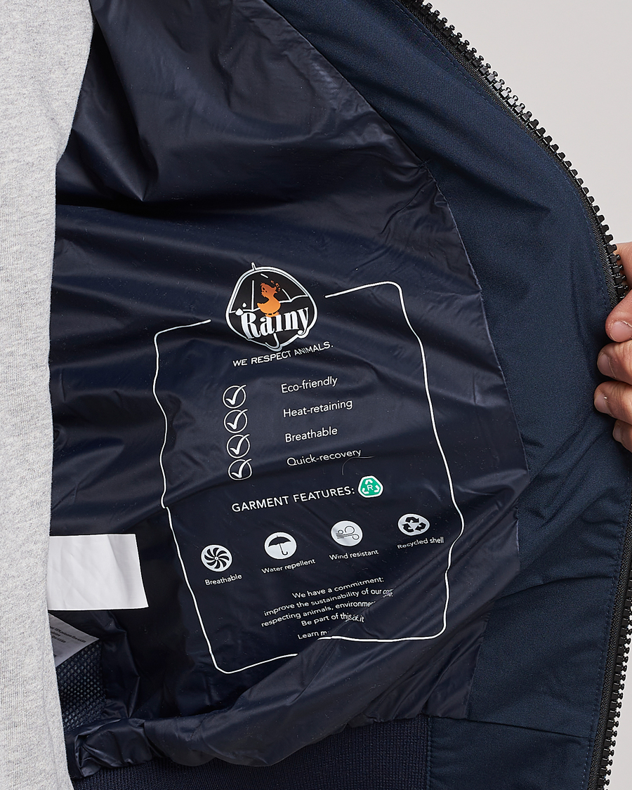 Men | Coats & Jackets | Save The Duck | Finlay Waterproof Jacket Blue Black