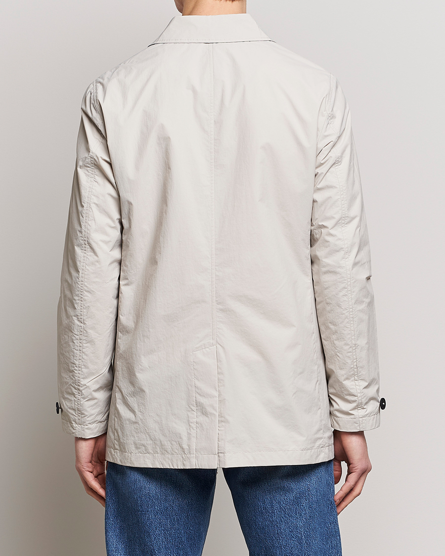 Men | Coats & Jackets | Save The Duck | Hamilton Recycled Nylon Coat Rainy Beige