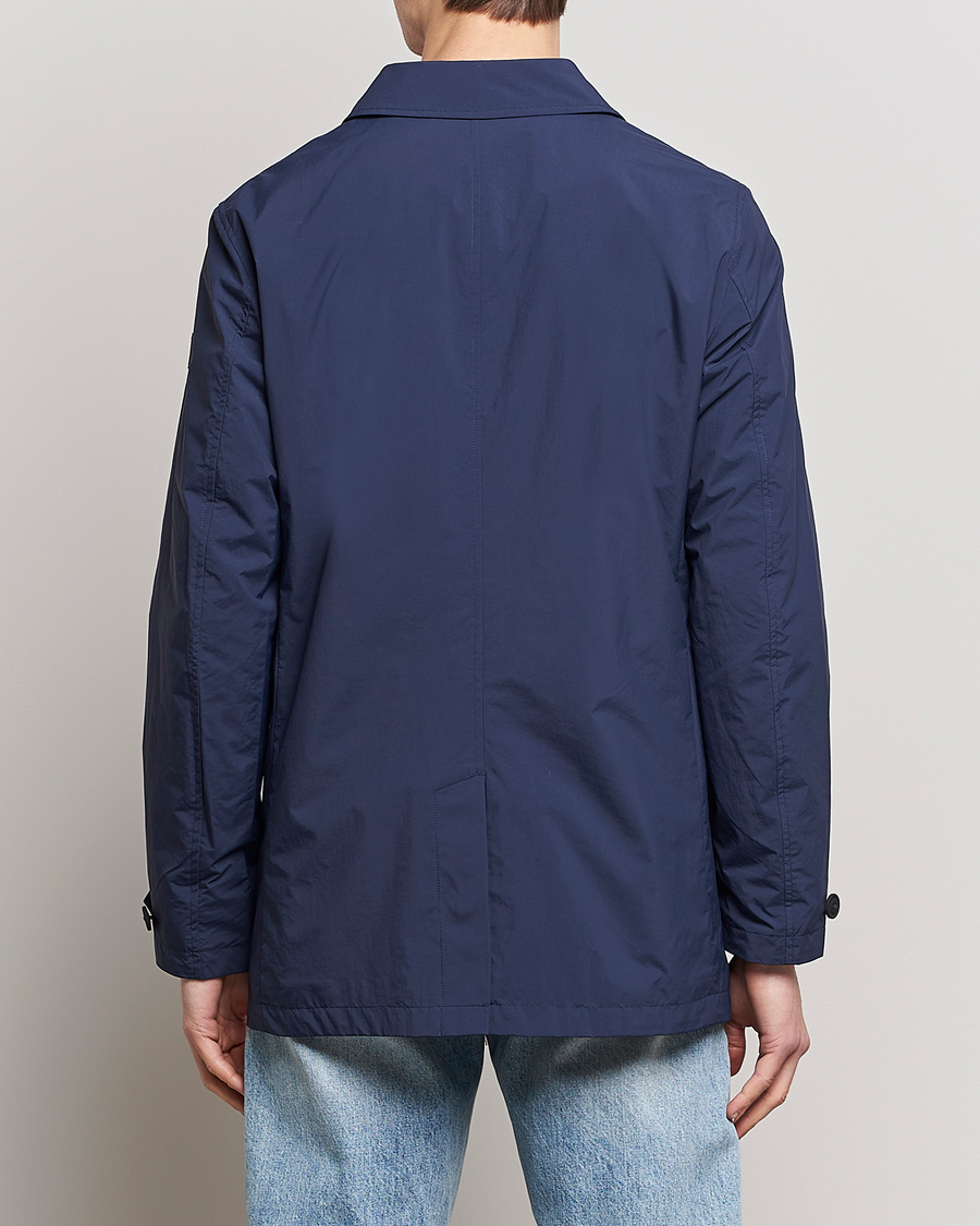 Men | Coats & Jackets | Save The Duck | Hamilton Recycled Nylon Coat Navy Blue