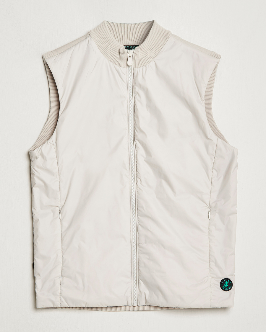 Men | Gilets | Save The Duck | Tucana Recycled Hybrid Vest Rainy Beige