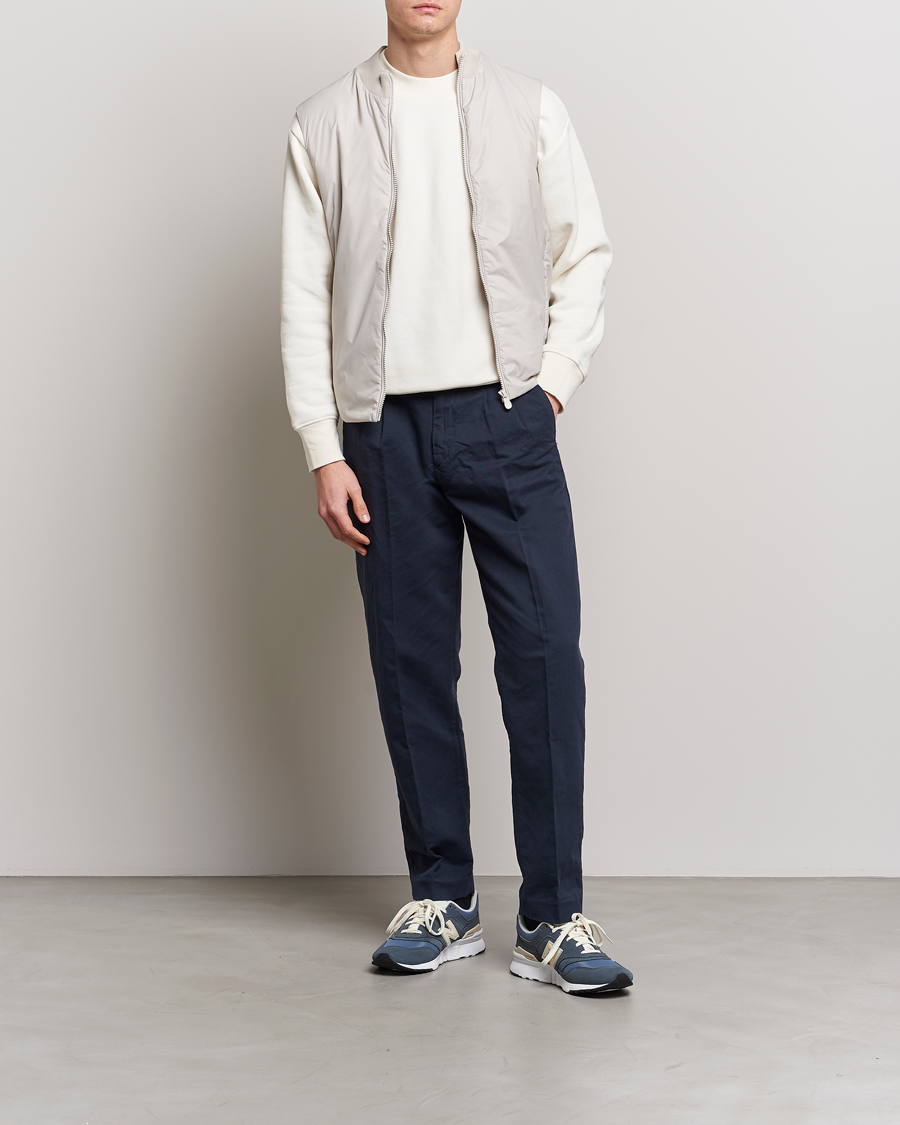 Men | Gilets | Save The Duck | Tucana Recycled Hybrid Vest Rainy Beige