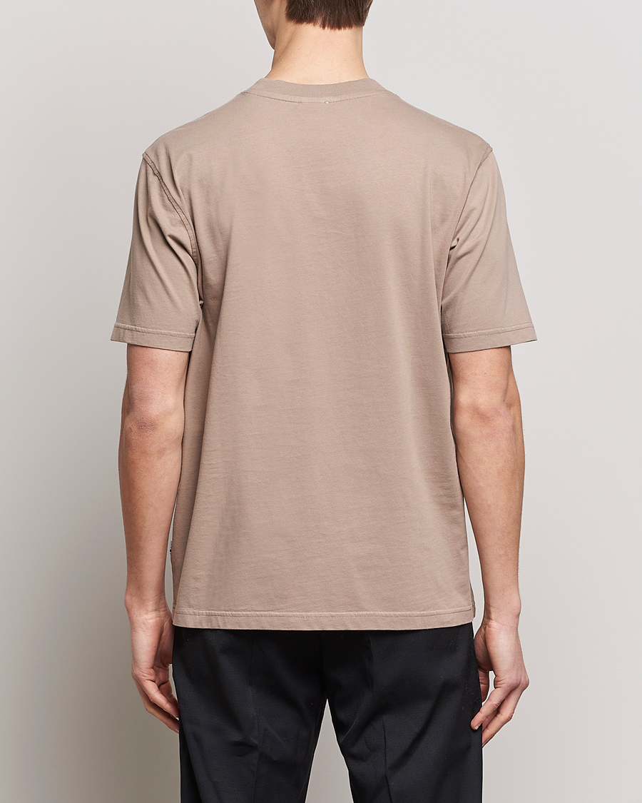 Men | T-Shirts | NN07 | Adam Pima Crew Neck T-Shirt Greige