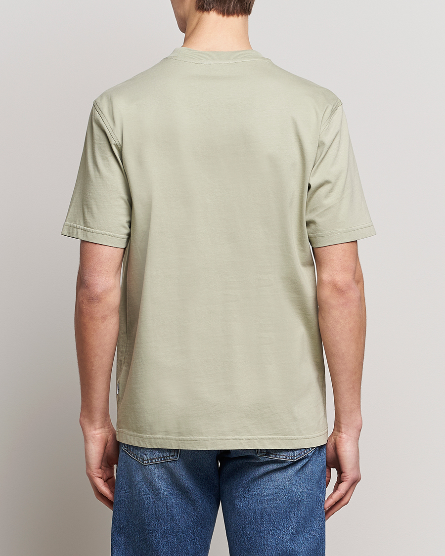 Men | T-Shirts | NN07 | Adam Pima Crew Neck T-Shirt Pale Green