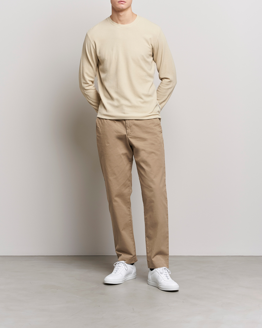 Men | Sweaters & Knitwear | NN07 | Clive Knitted Sweater Ecru