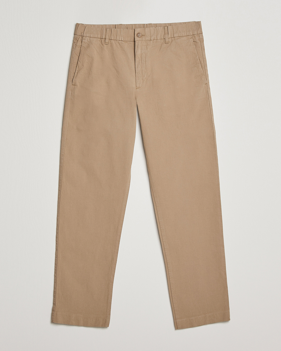 Men | Trousers | NN07 | Theodore Comfort Pants Greige