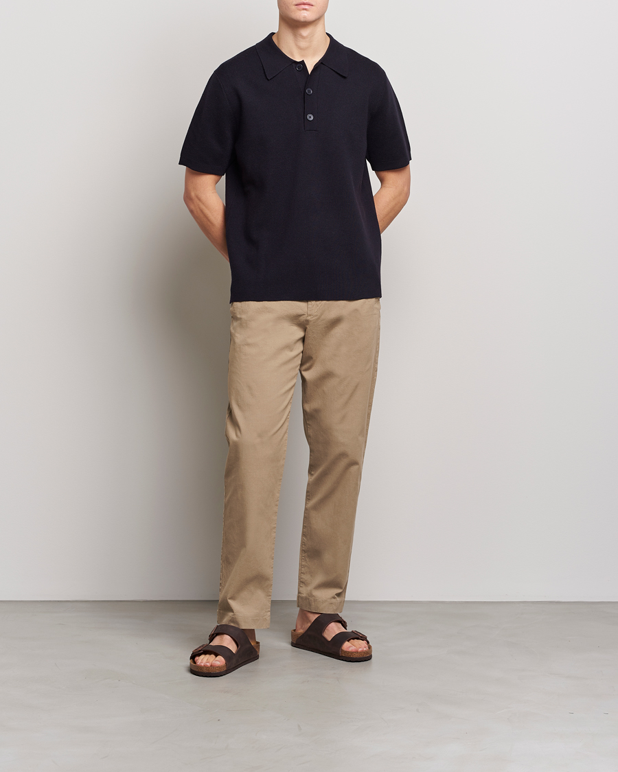 Men | Trousers | NN07 | Theodore Comfort Pants Greige