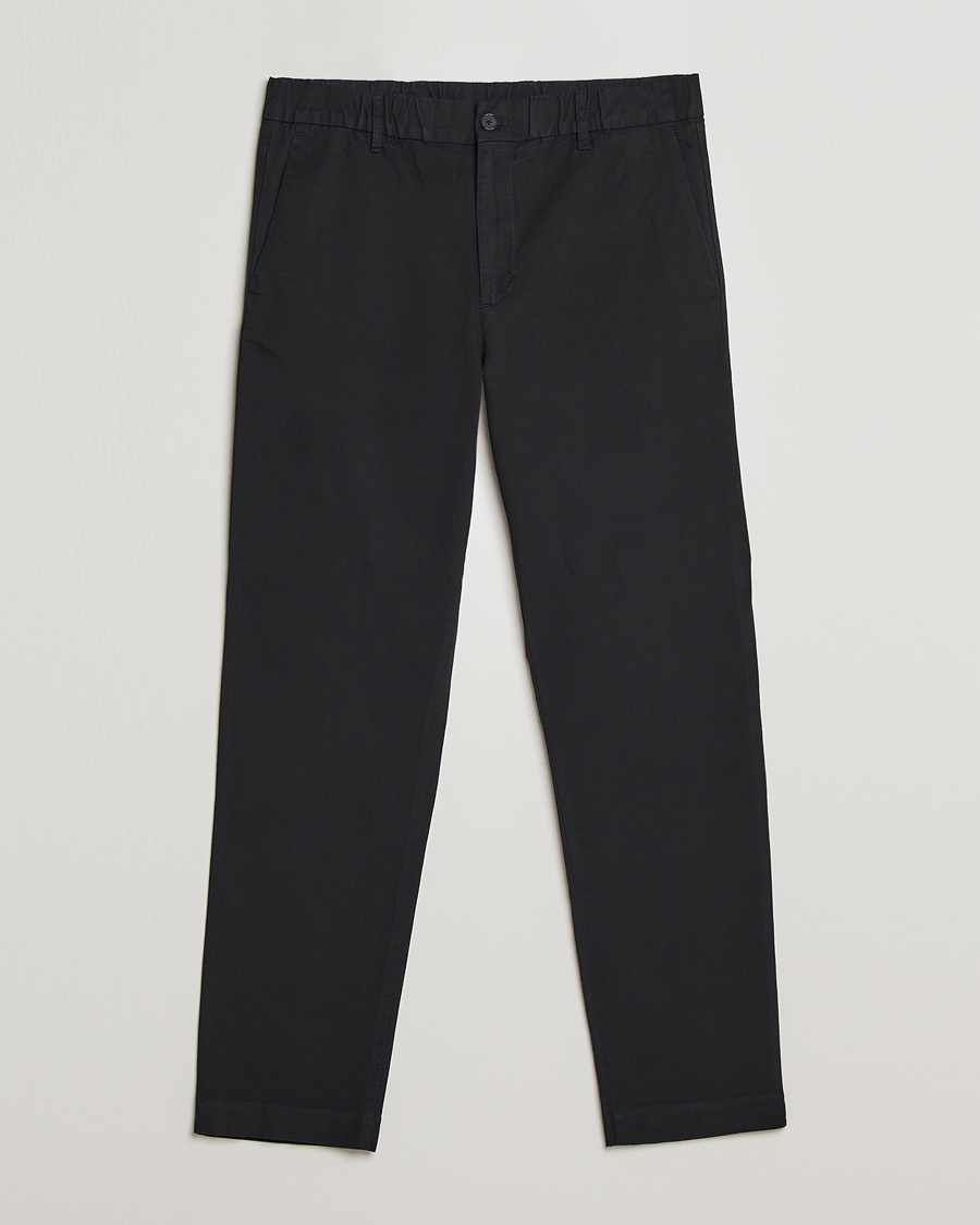 Men | Trousers | NN07 | Theodore Comfort Pants Black