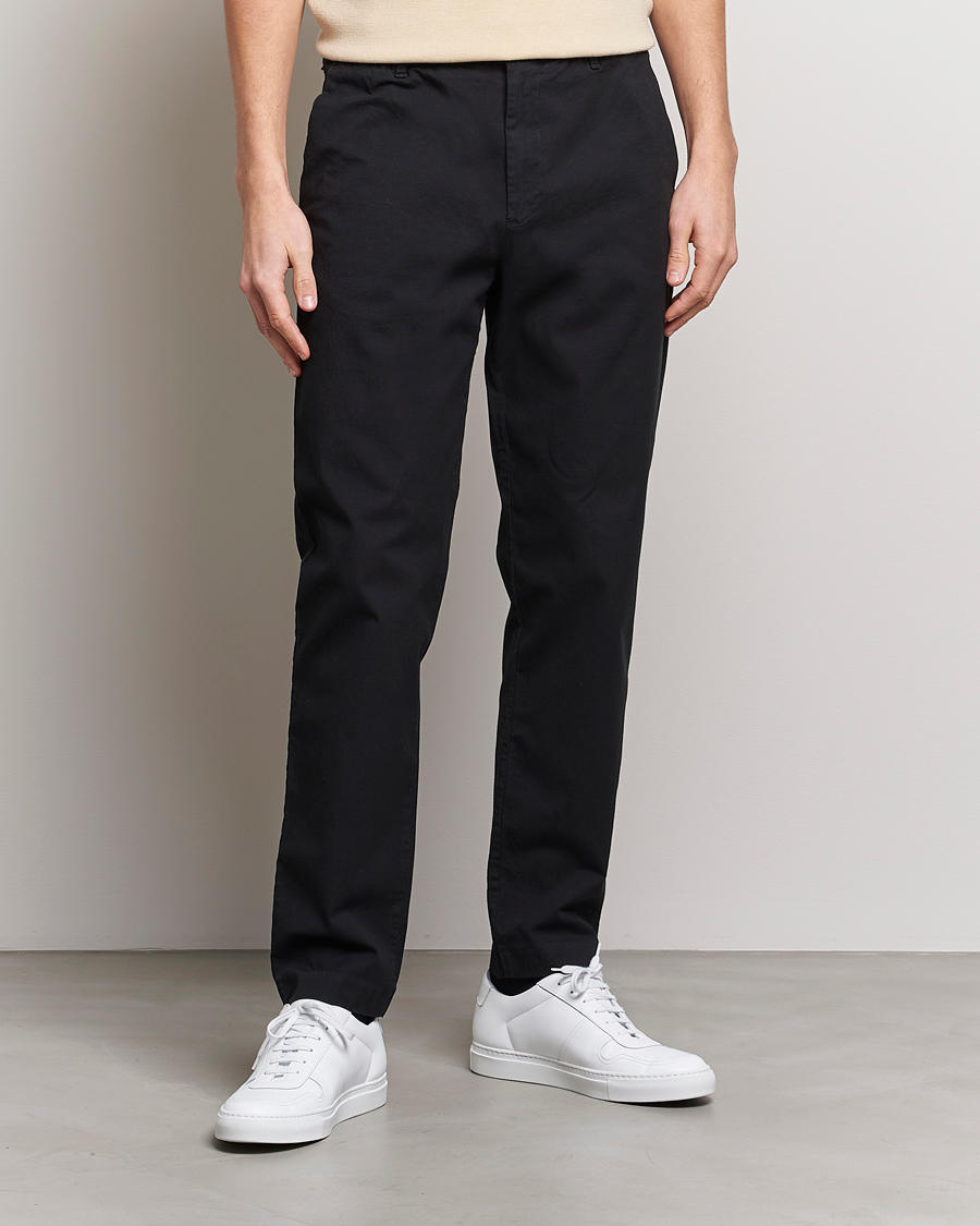 Men | Trousers | NN07 | Theodore Comfort Pants Black