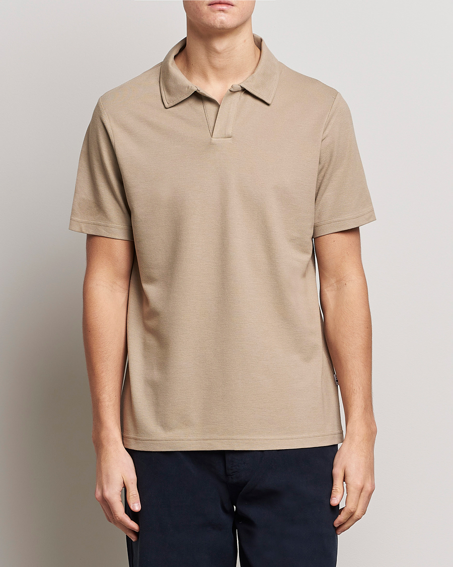 Men | Polo Shirts | NN07 | Ross Polo Greige