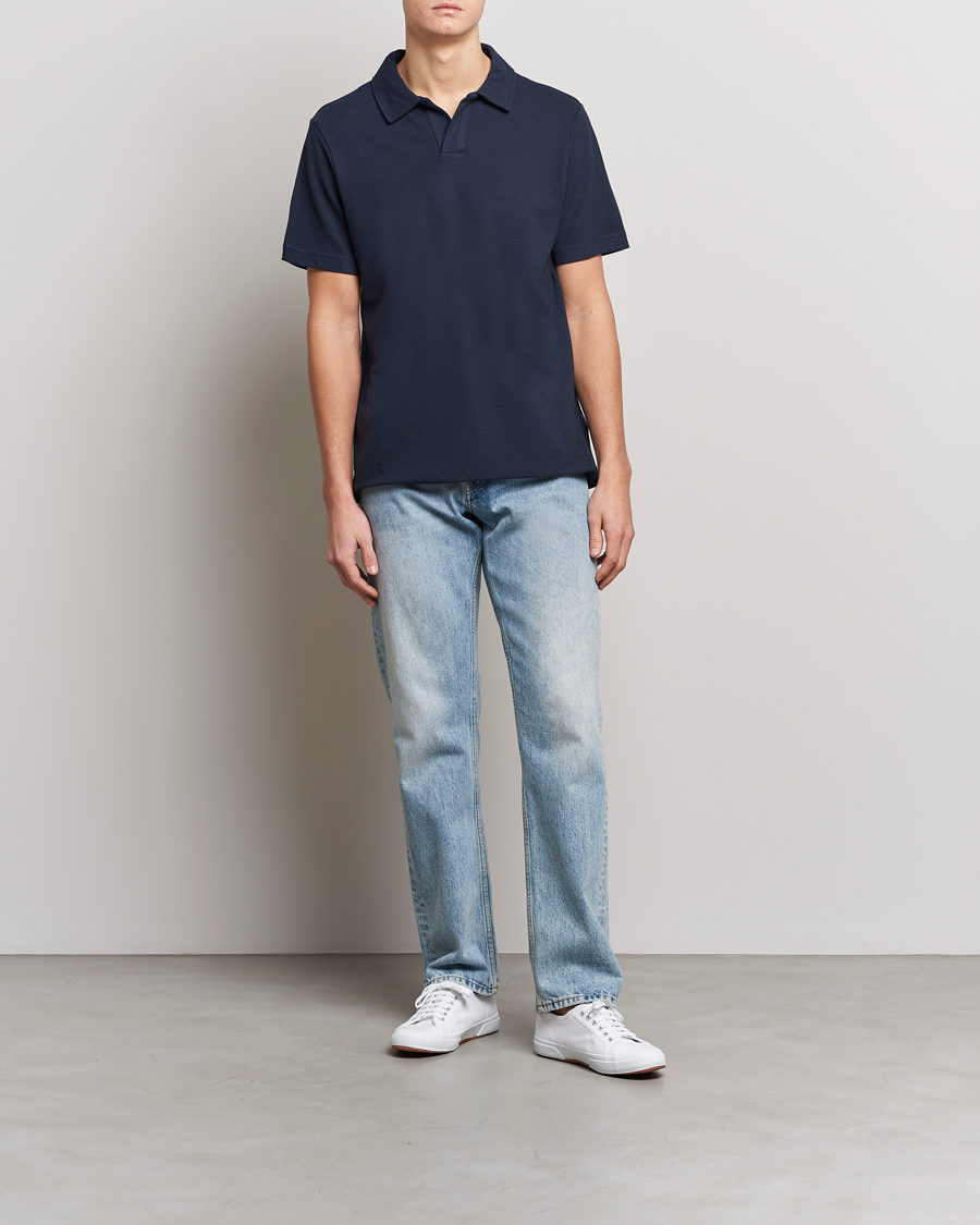 Men | Polo Shirts | NN07 | Ross Polo Navy Blue