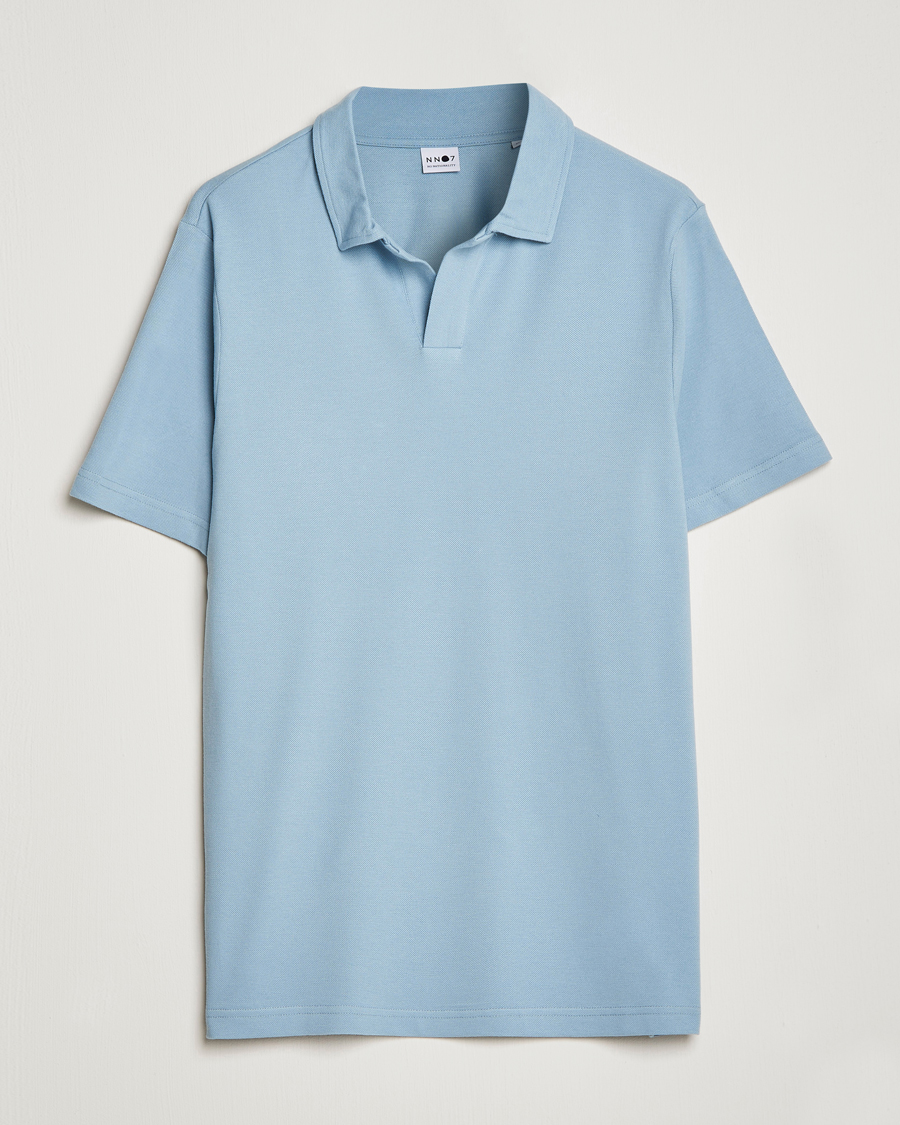 Men | Polo Shirts | NN07 | Ross Polo Ashley Blue
