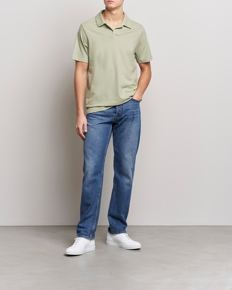Men | Polo Shirts | NN07 | Ross Polo Pale Green