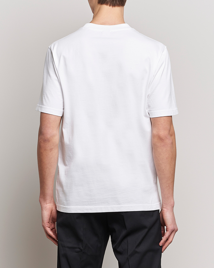 Men | T-Shirts | NN07 | Adam Logo Crew Neck T-Shirt White