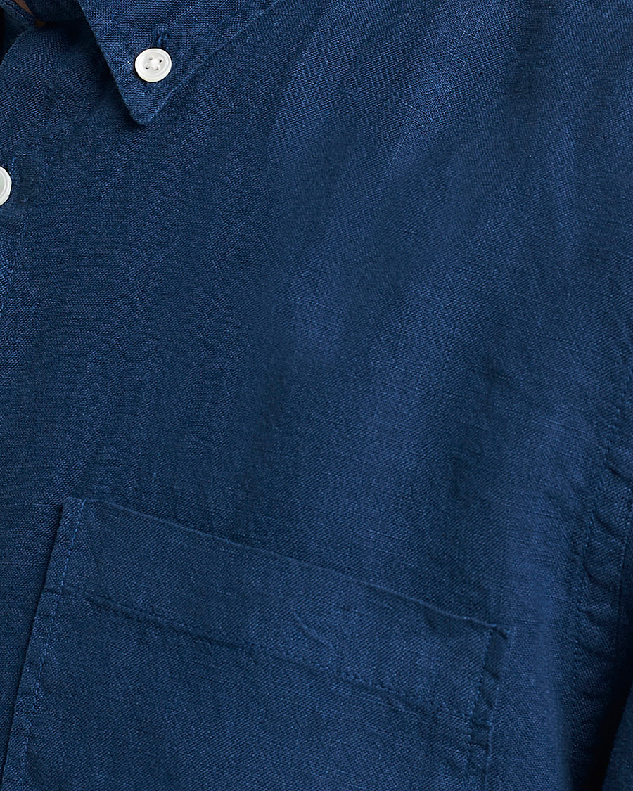 Men | Shirts | NN07 | Arne Linen Shirt Sargasso Sea