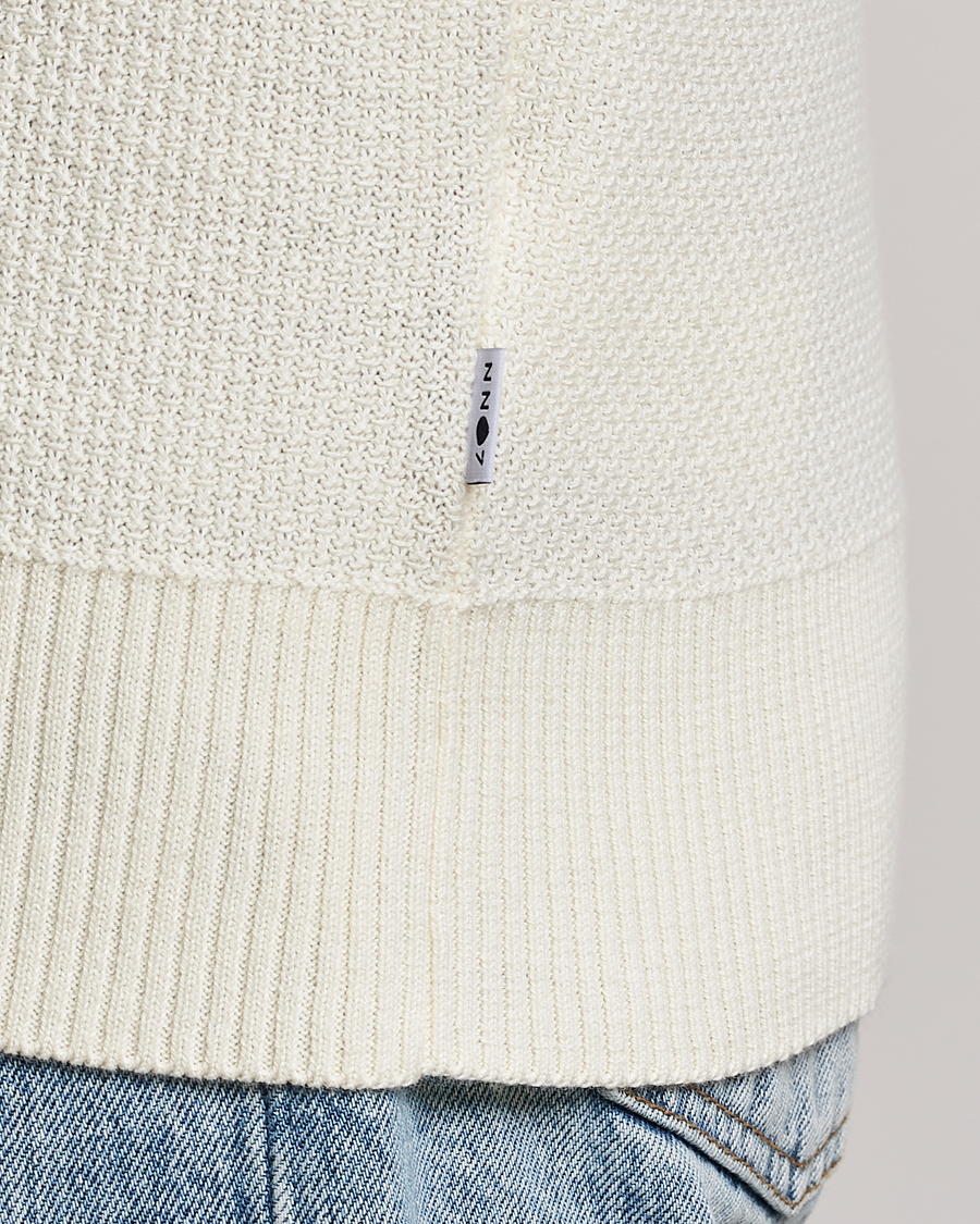 Men | Sweaters & Knitwear | NN07 | Brandon Cotton Knitted Sweater Ecru