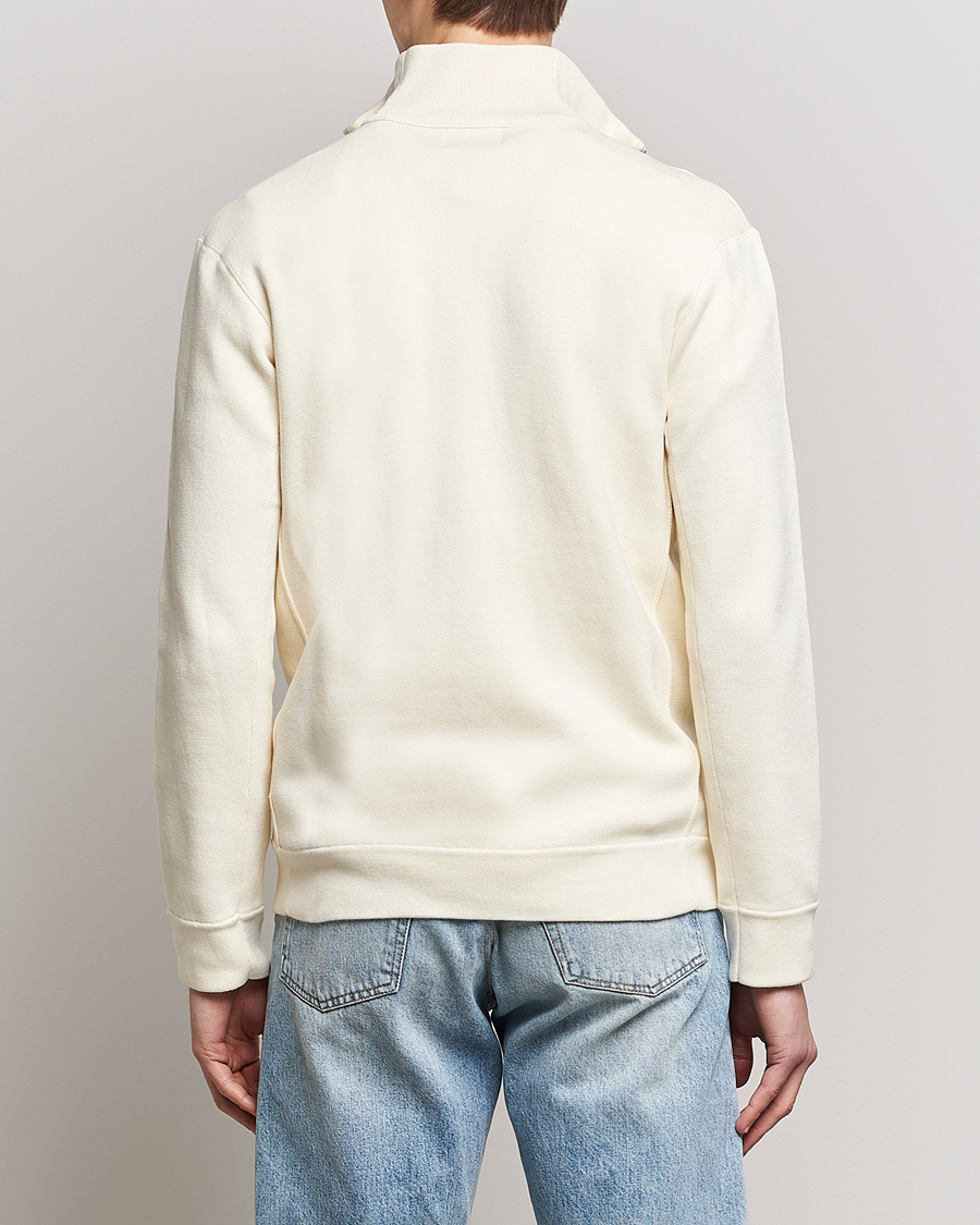 Men | Sweaters & Knitwear | NN07 | Luis Knitted Half-Zip Sweater Ecru