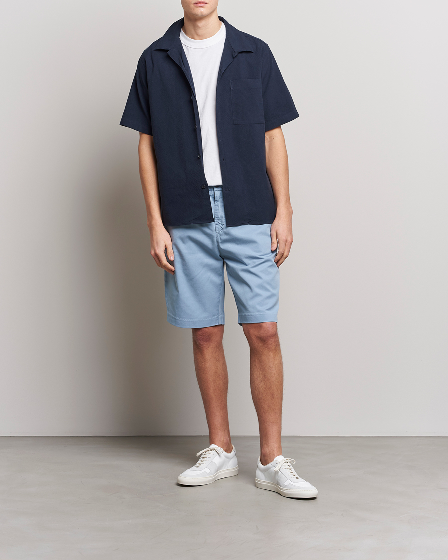 Men | Shorts | NN07 | Theodore Confort Shorts Ashley Blue