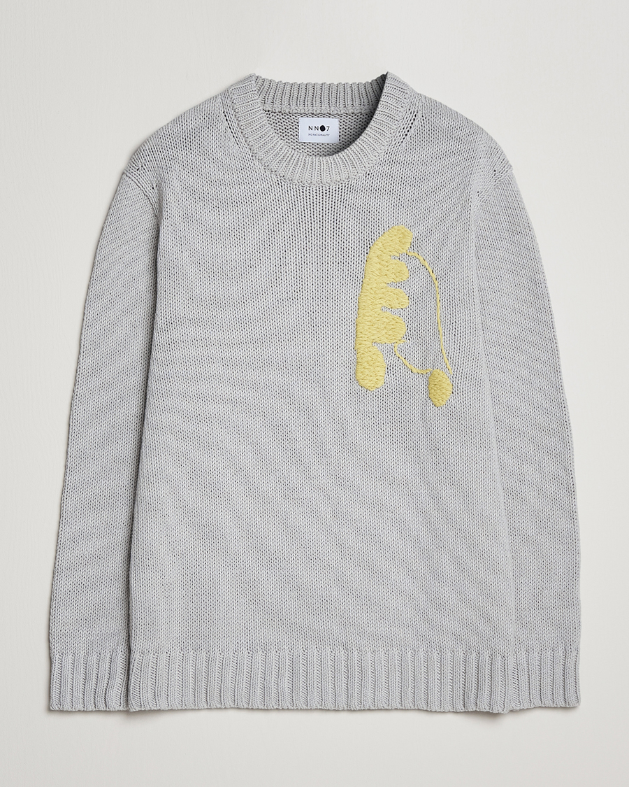 Men | Sweaters & Knitwear | NN07 | Jasper Knitted Sweater Harbour Mist
