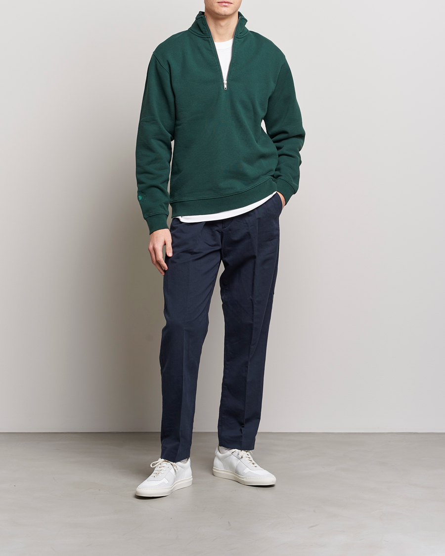 Men | Trousers | NN07 | Fritz Pleated Trousers Navy Blue