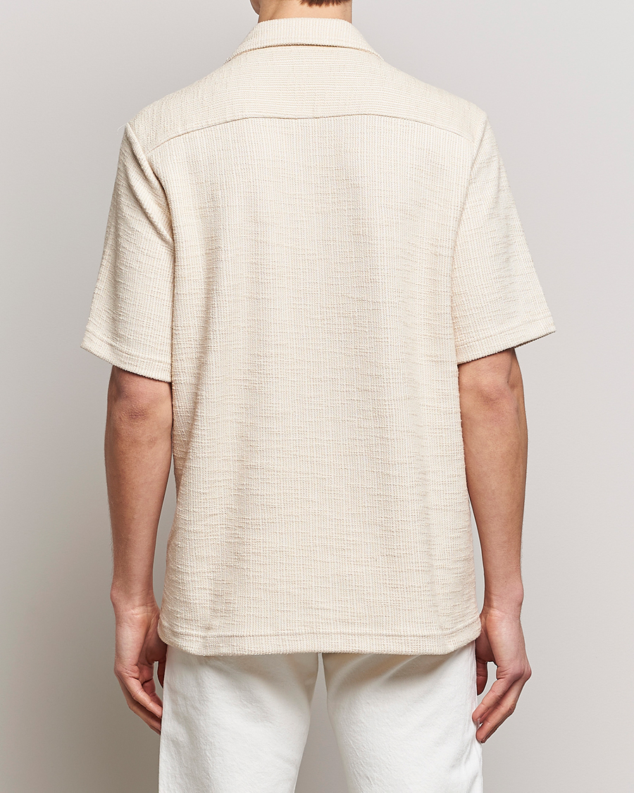 Men | Shirts | NN07 | Julio Knitted Structured Shirt Ecru