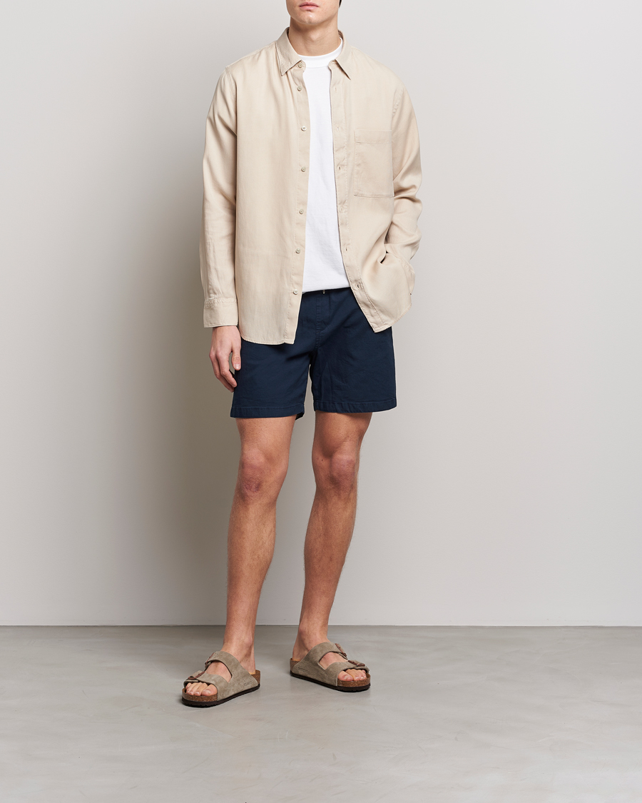 Men | Shirts | NN07 | Cohen Summer Cord Shirt Cream