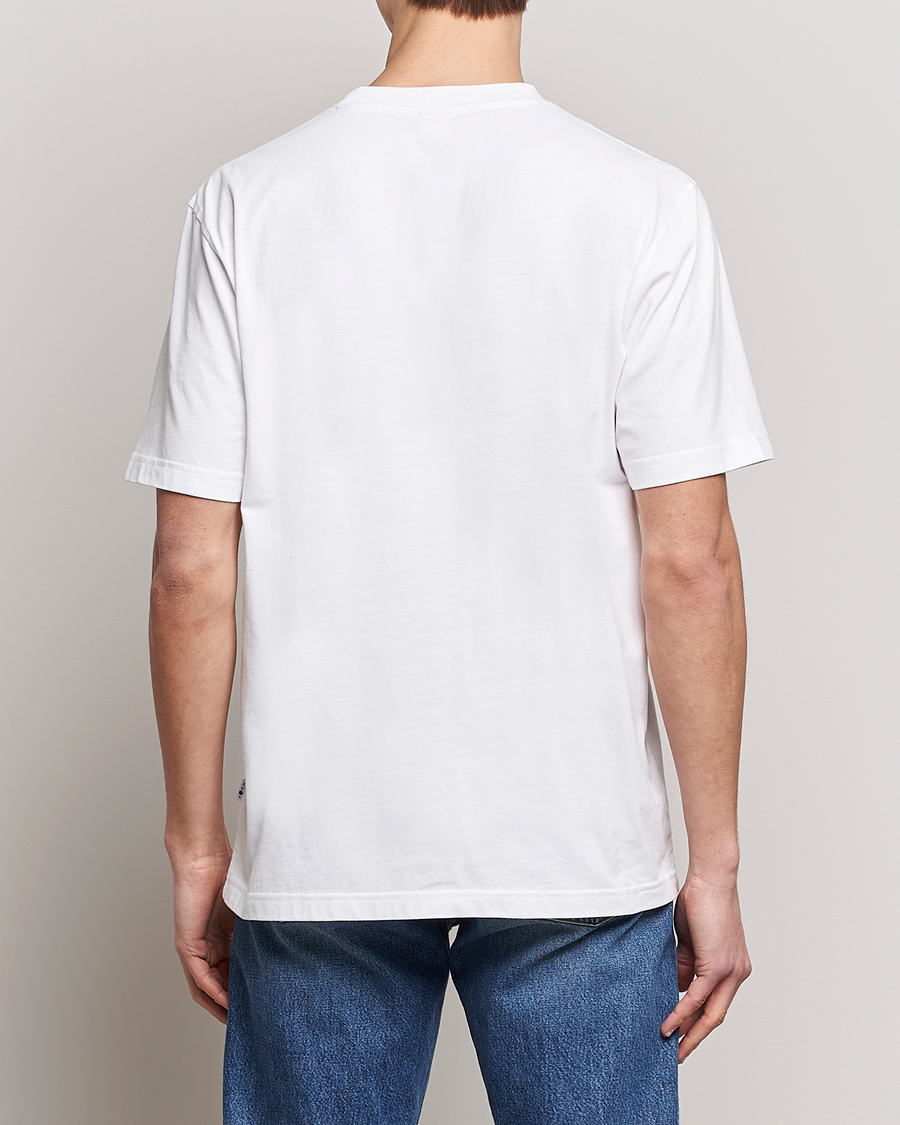 Men | T-Shirts | NN07 | Adam Printed Crew Neck T-Shirt White