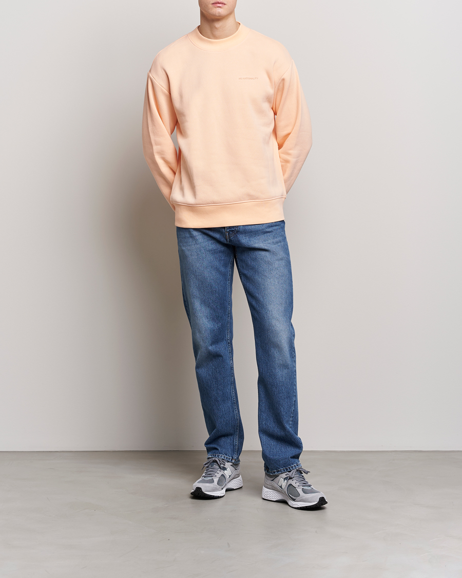Men | Sweaters & Knitwear | NN07 | Briggs Mock Neck Sweater Prairy Sunset