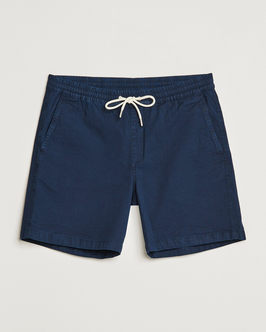 Men | Shorts | NN07 | Gregor Tencel Drawstring Shorts Navy Blue