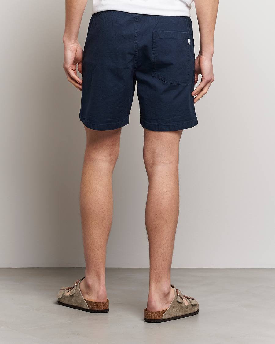Men | Shorts | NN07 | Gregor Tencel Drawstring Shorts Navy Blue