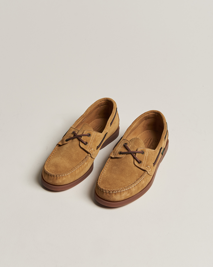 Men | New Brands | Paraboot | Barth Boat Shoe Fauve