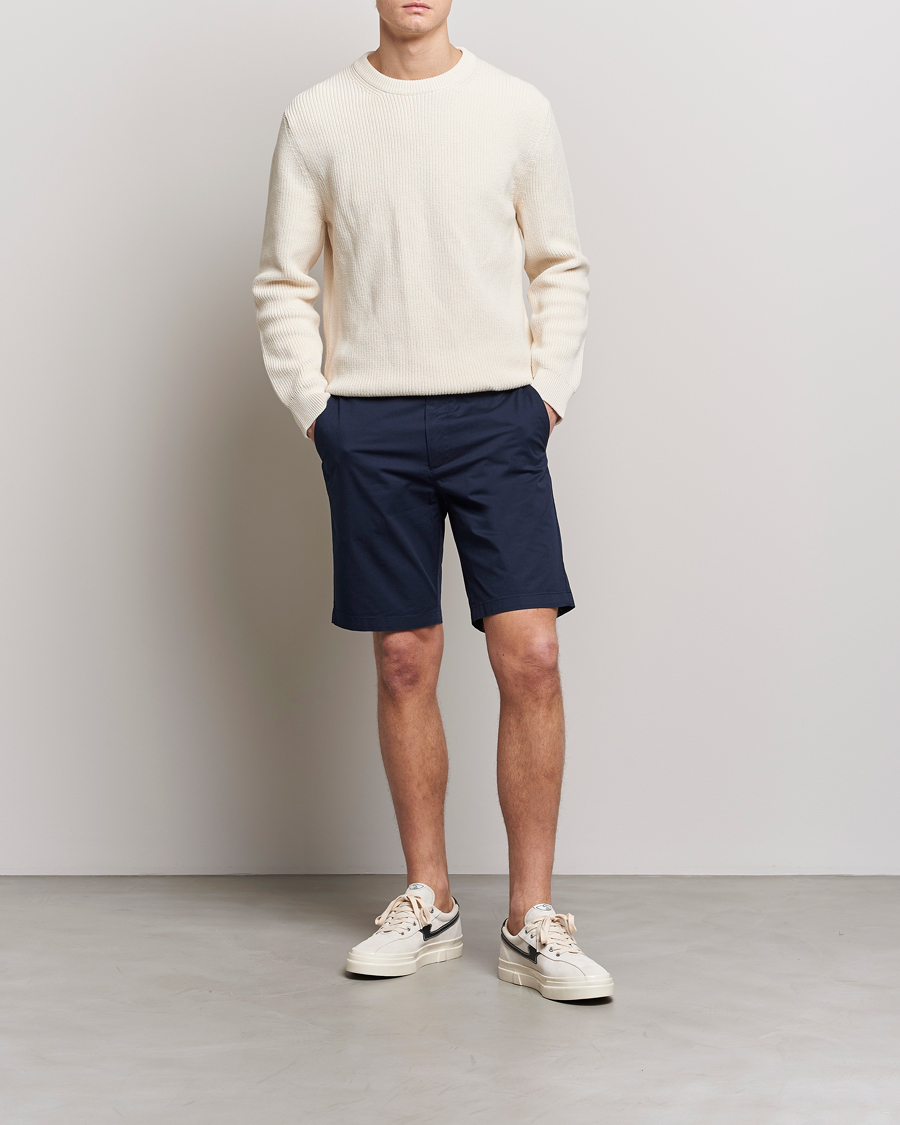Men | Shorts | Dockers | Cotton Stretch Twill Chino Shorts Navy Blazer