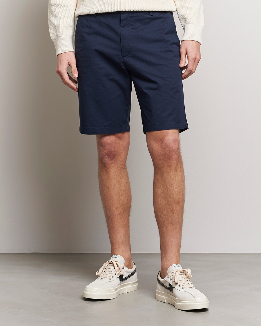 Men | Chino Shorts | Dockers | Cotton Stretch Twill Chino Shorts Navy Blazer