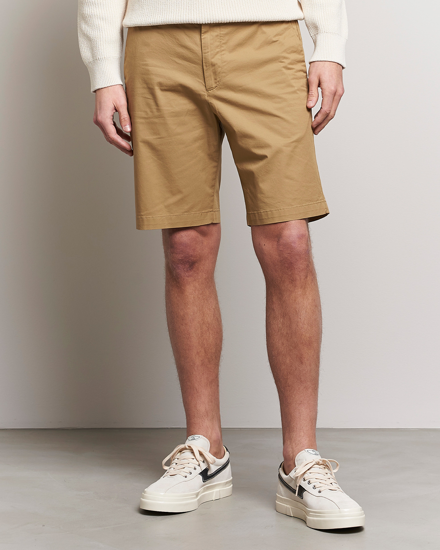 Men |  | Dockers | Cotton Stretch Twill Chino Shorts Harvest Gold