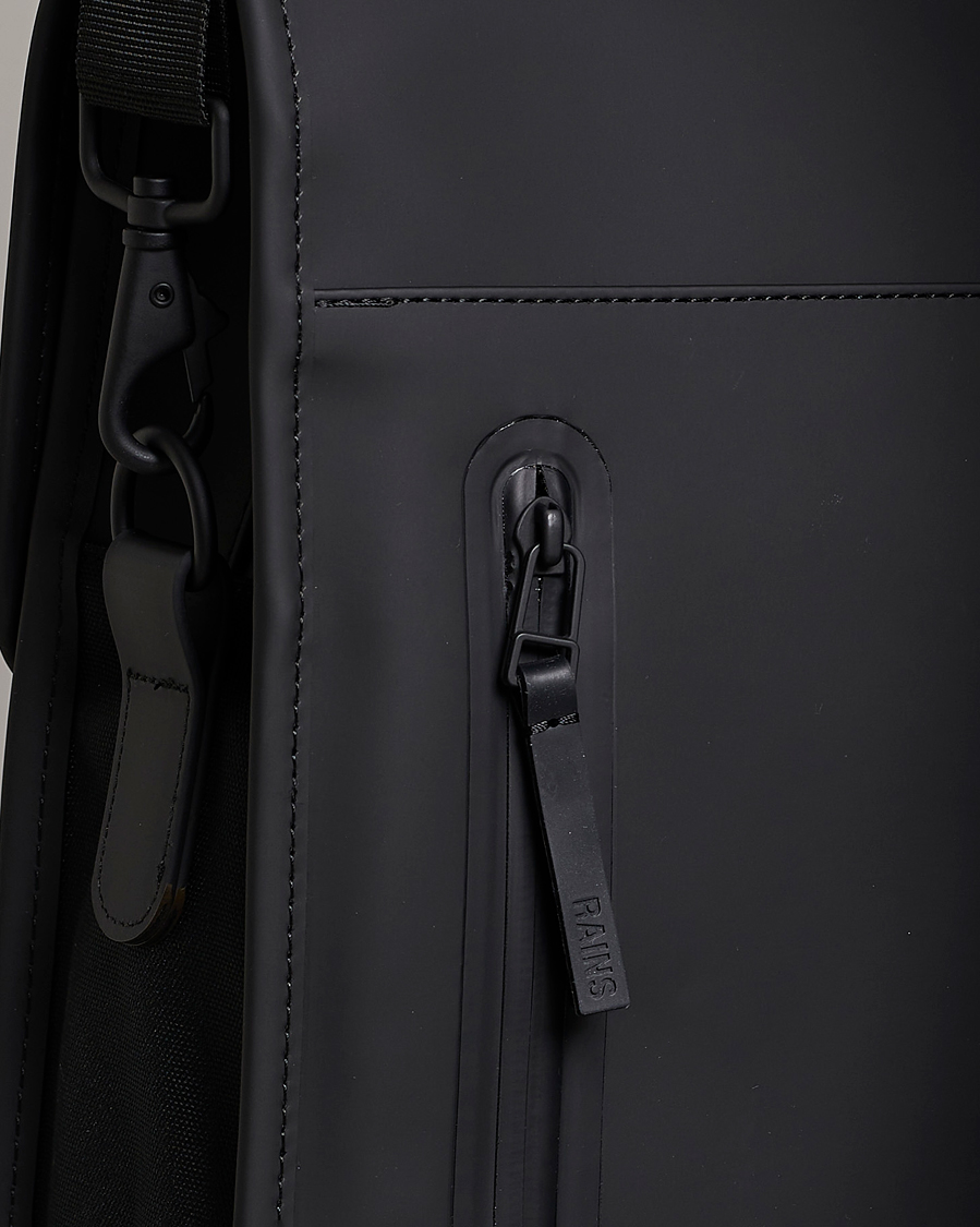 Men | RAINS Messenger Bag Black | RAINS | Messenger Bag Black
