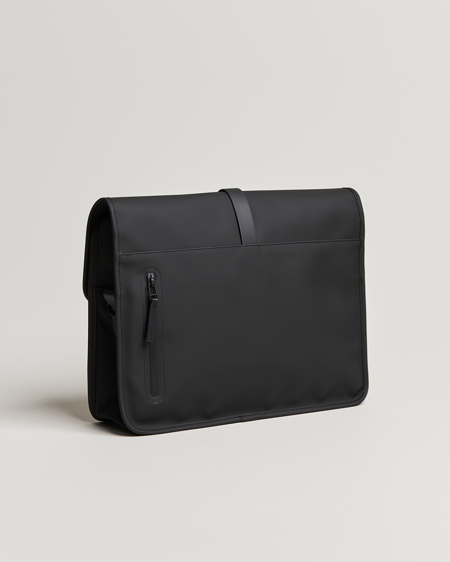 Men | RAINS Messenger Bag Black | RAINS | Messenger Bag Black