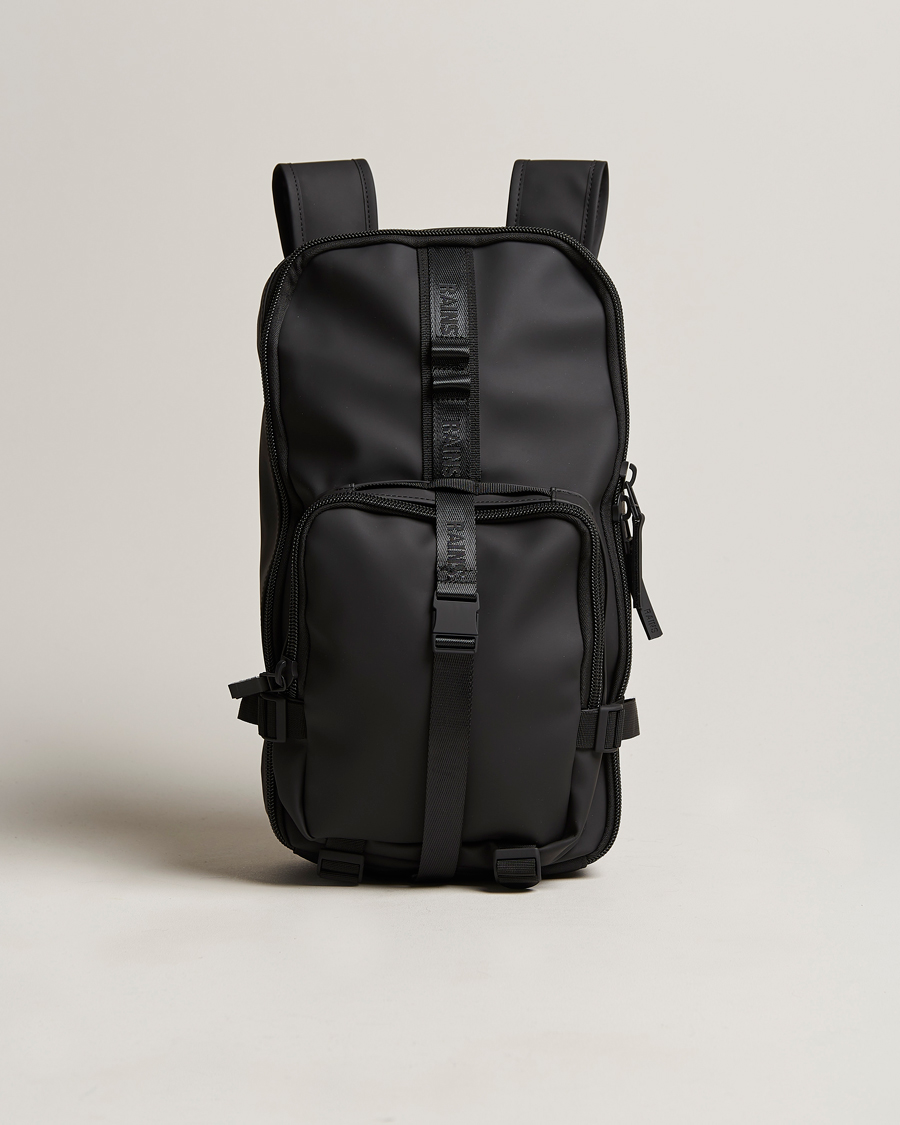 Men | RAINS Trail Rucksack Black | RAINS | Trail Rucksack Black