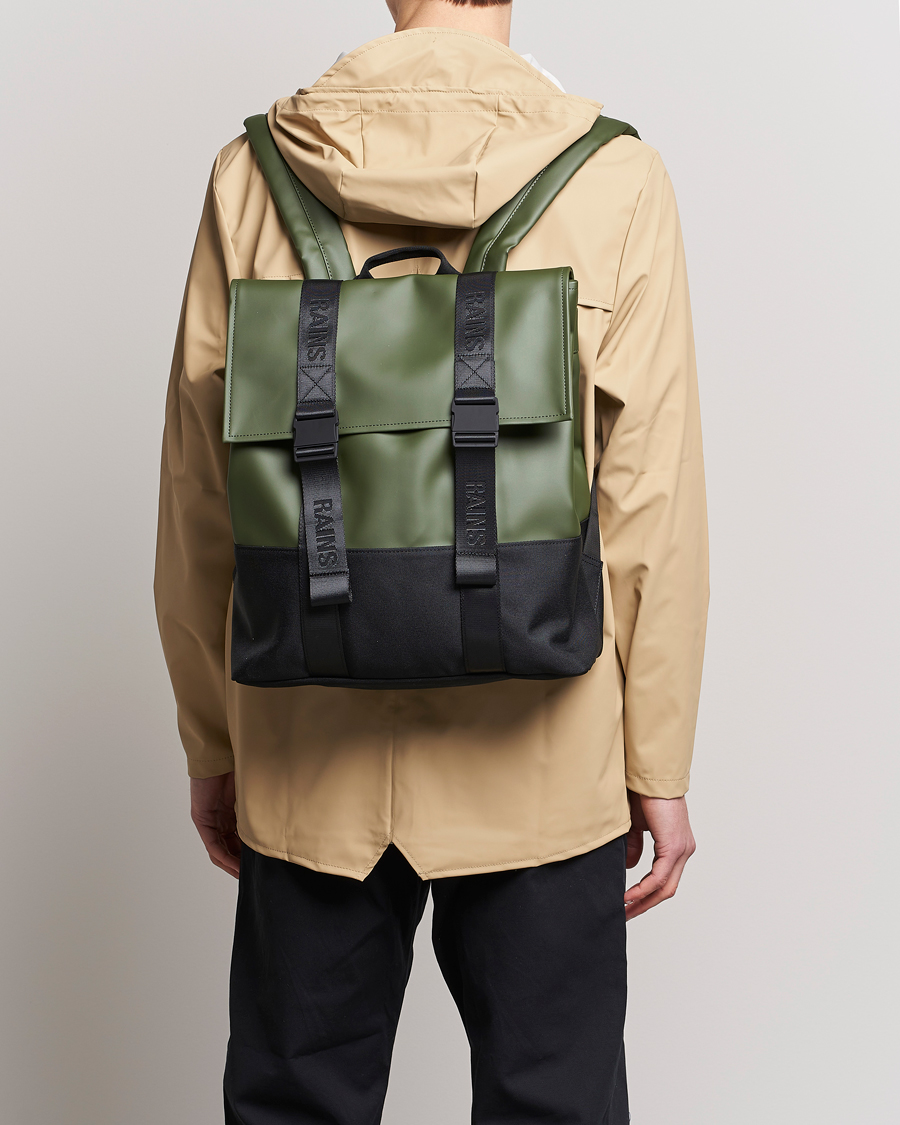 Men |  | RAINS | Trail Messenger Bag Evergreen