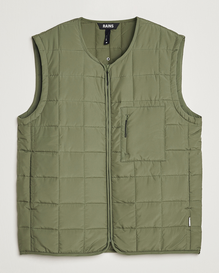 Men | Gilets | RAINS | Liner Vest Evergreen