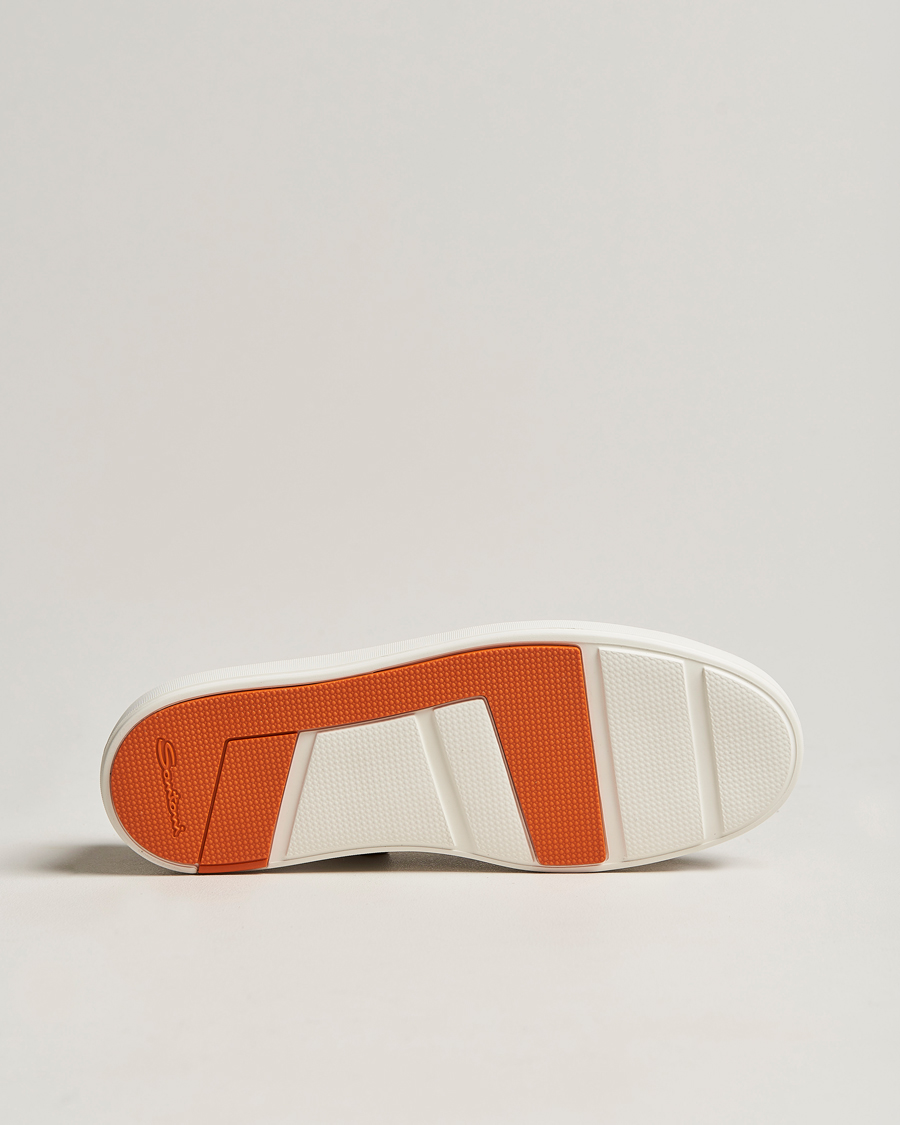 Men | Santoni Lacetto Slip On Dark Brown Suede | Santoni | Lacetto Slip On Dark Brown Suede