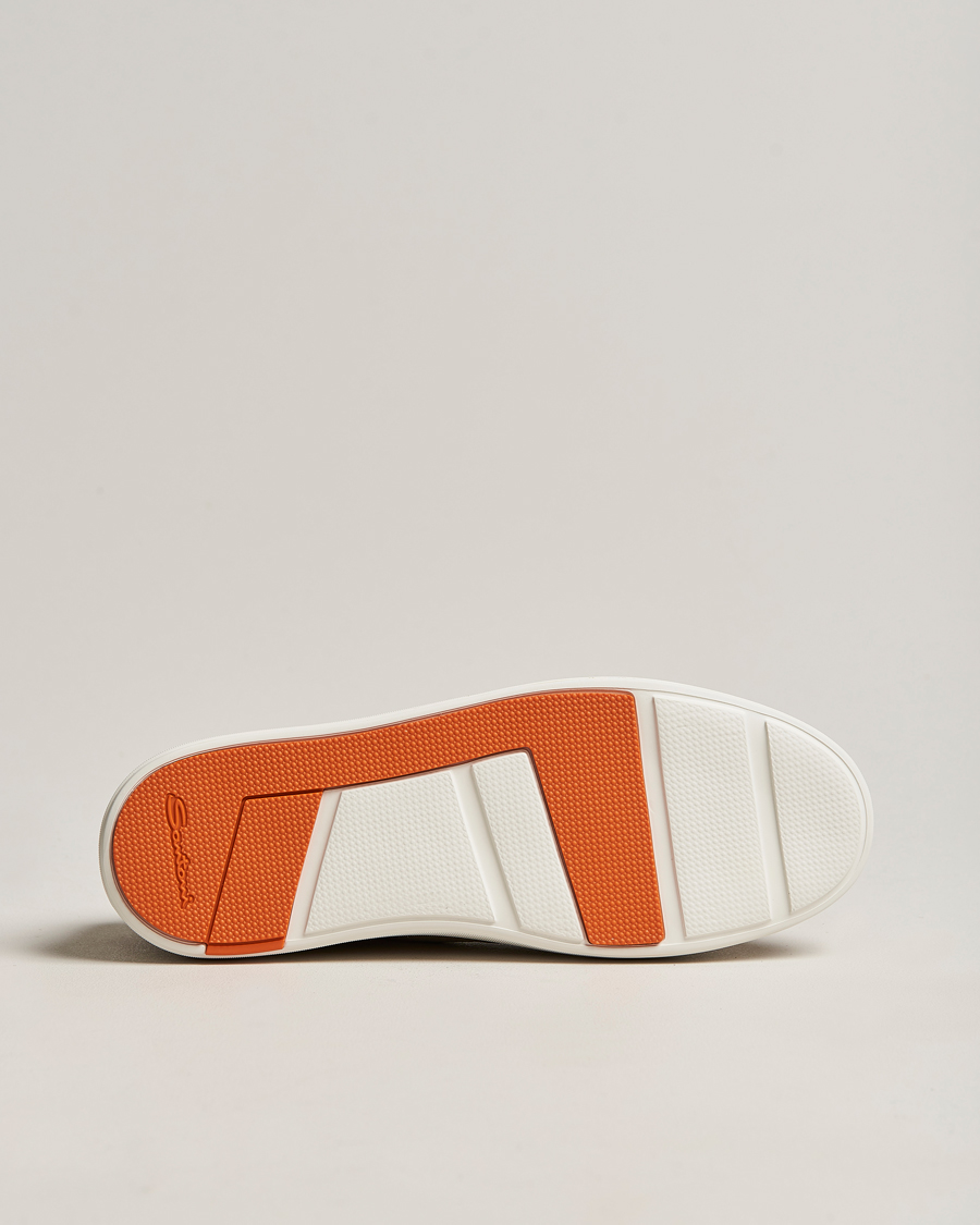 Men | Santoni Plain Sneaker Beige Suede | Santoni | Plain Sneaker Beige Suede