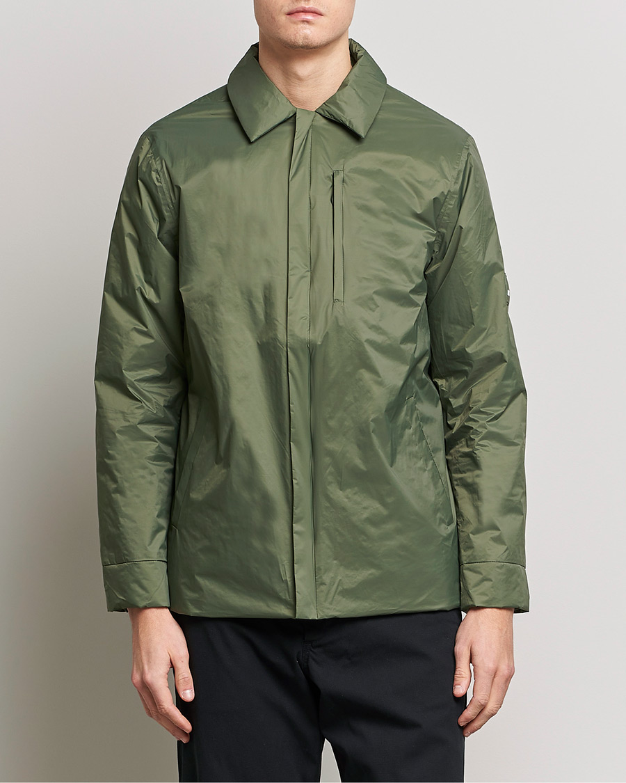 Men | RAINS | RAINS | Fuse Shirt Jacket Evergreen