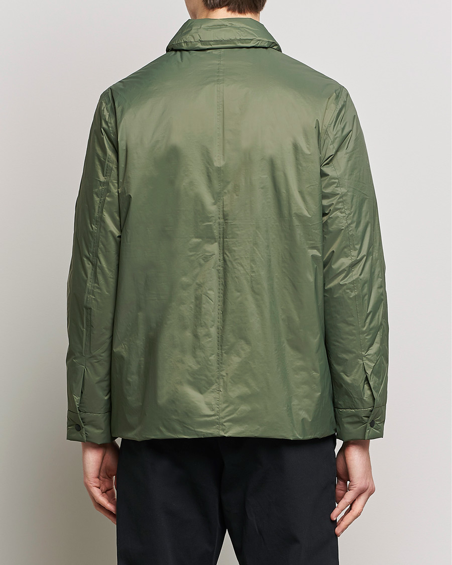 Men | Coats & Jackets | RAINS | Fuse Shirt Jacket Evergreen