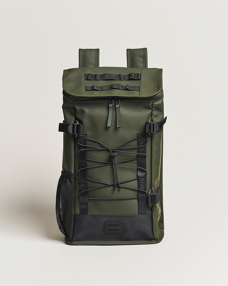 Men | RAINS Trail Mountaineer Backpack Green | RAINS | Trail Mountaineer Backpack Green